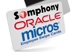 Micros POS Employee Swipe Cards